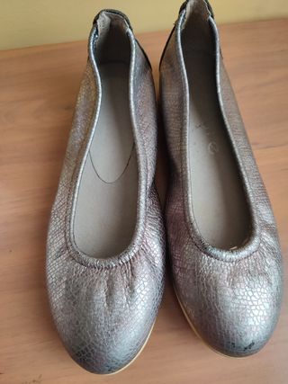 Parisinas o merceditas piel talla 36