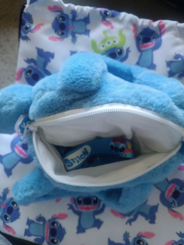 Bolso Stitch azul - nuevo