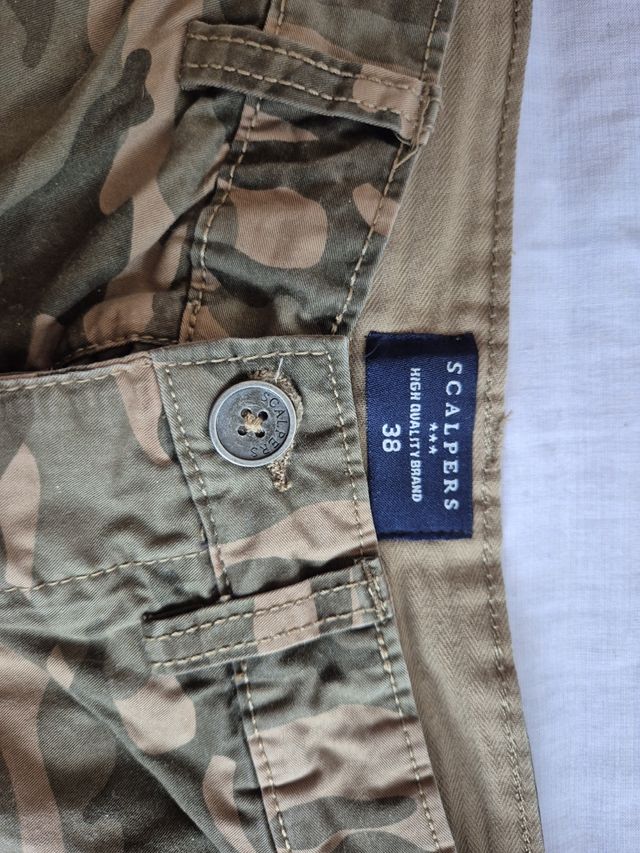 Shorts Scalpers camuflaje talla 20