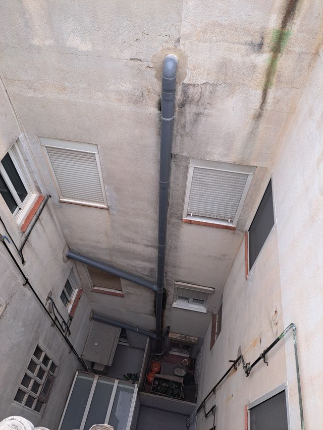 Sustitucion bajantes uralita trabajos verticales