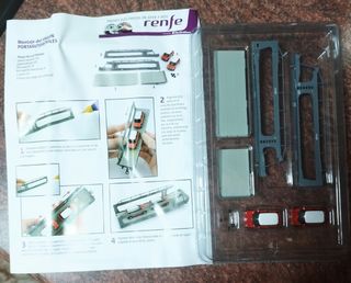 Vagón porta automoviles Renfe Electrotren escalaH0