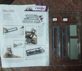 Vagón porta automoviles Renfe Electrotren escalaH0