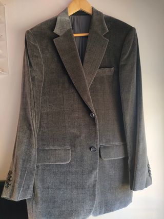 Americana Hugo Boss tercipelo