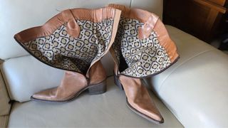 Botines Piel Marrón - Talla 38