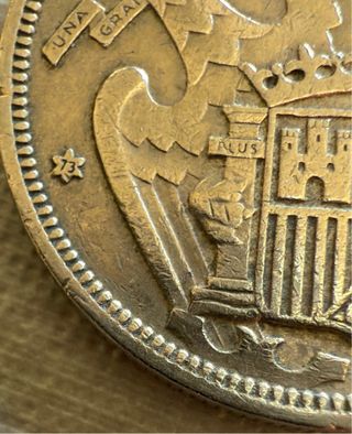 2 Monedas 5 Ptas España 1957