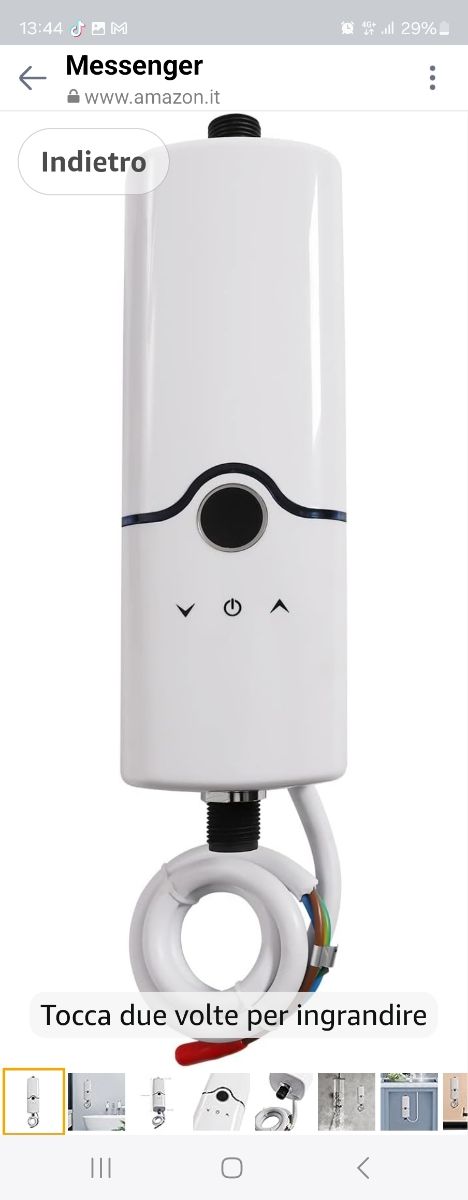 Scaldaacqua istantaneo elettrico