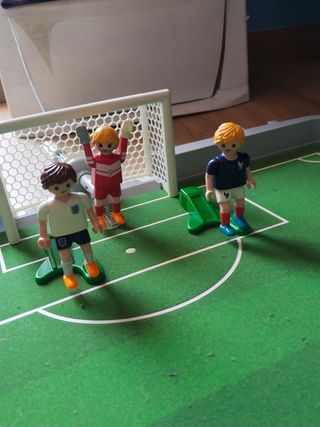 Futbolín Playmobil