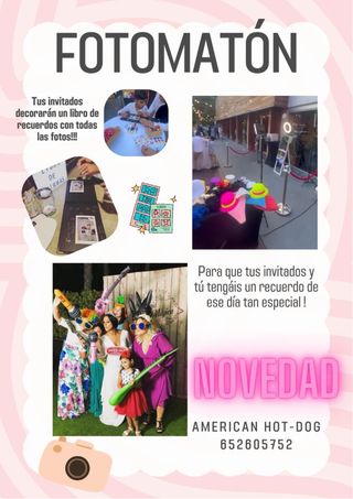 Fotomatón alquiler eventos