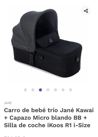 Jane Kawai: Coche bebé trío632053237