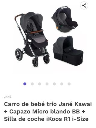 Jane Kawai: Coche bebé trío632053237