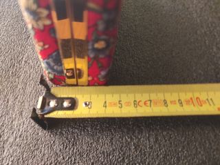 Joyero Vintage Rojo con Flores