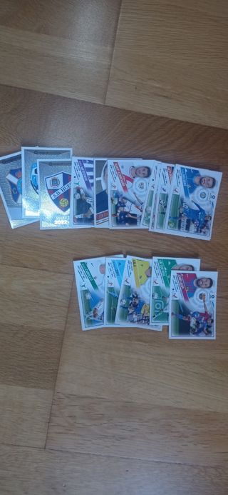 Cromos fútbol: Lote varias temporadas