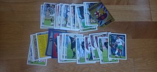 Cromos fútbol: Lote varias temporadas