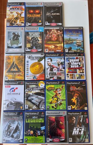 19 Juegos PlayStation 2