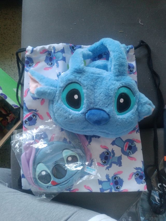 Pack Stitch: bolso & monedero