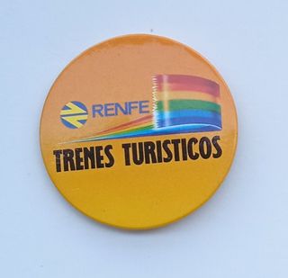 CHAPA RENFE trenes turísticos