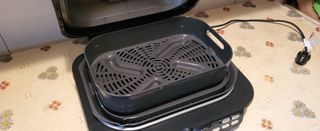 Parrilla eléctrica como nueva con varias funciones