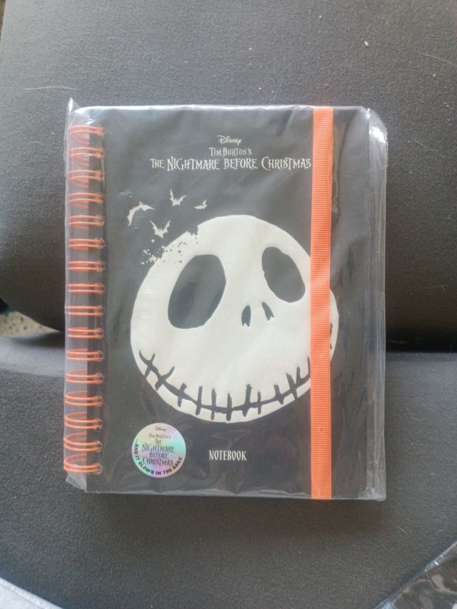 Libreta Nightmare Before Christmas