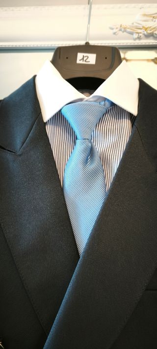 Traje niño comunión ceremonia (T12)-4 piezas nuevo