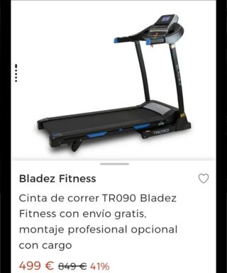 Cinta correr Bladez - Plegable