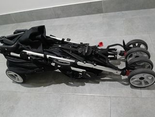 Silla Arrué Nano Negra. Fácil plegado