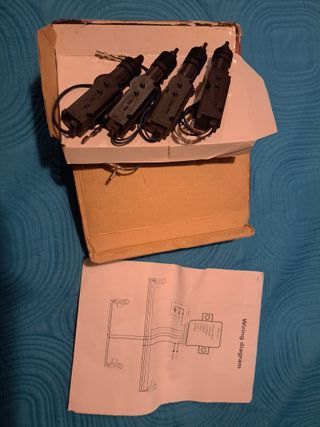 Cierre centralizado para c clasico. cuatro puertas