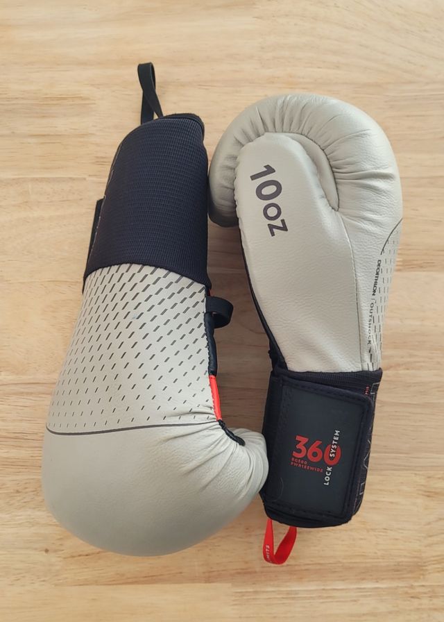 Guantes boxeo Decathlon 10oz poco uso