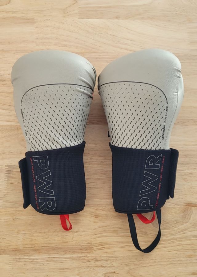 Guantes boxeo Decathlon 10oz poco uso