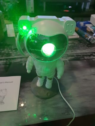 Proyector Galaxia Astronauta Blanco grande