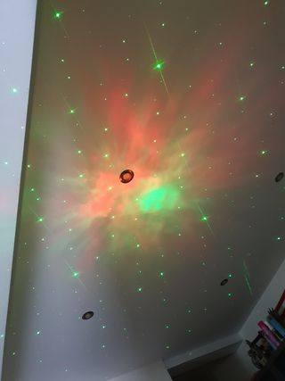 Proyector Galaxia Astronauta Blanco grande