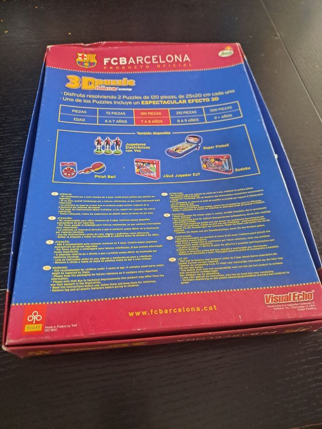 2Puzzle 3D Barça 120 piezas