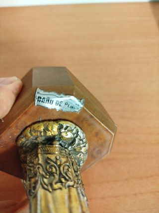 Cristo del gran poder,bañado en plata