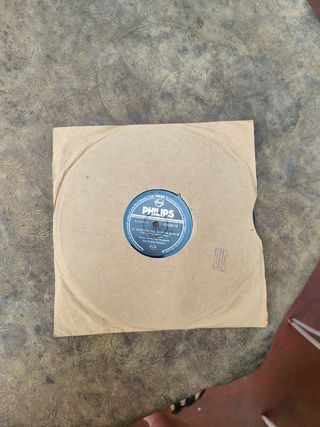 Disco pizarra 78 RPM: Rapsodia Sueca