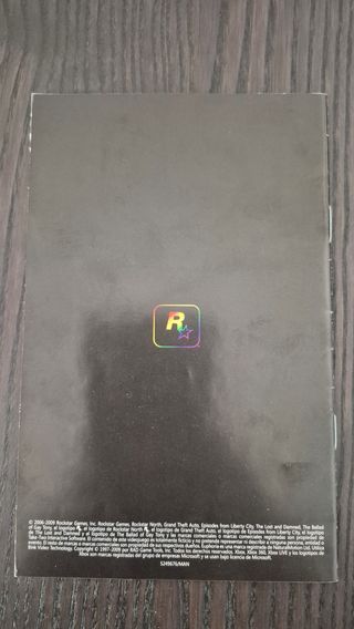 Manual GTA Liberty City Stories Xbox 360 ESP 🇪🇦