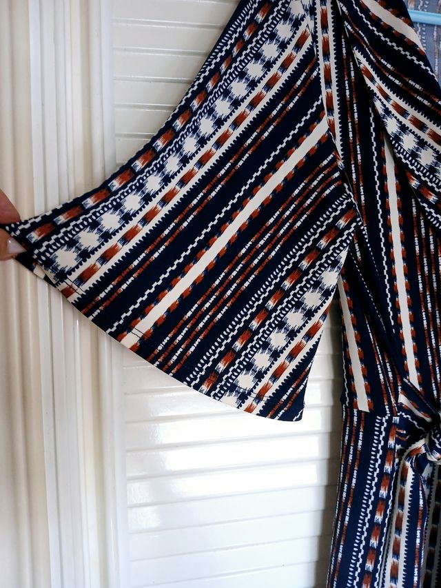 Mono Cortefiel rayas azul marino