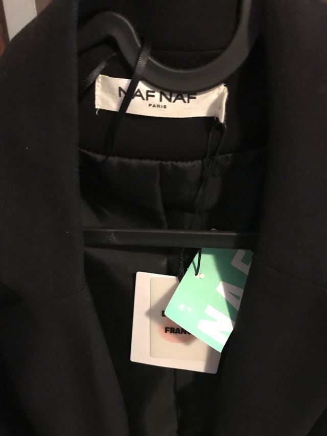 Blazer negra NAF NAF - Talla 40