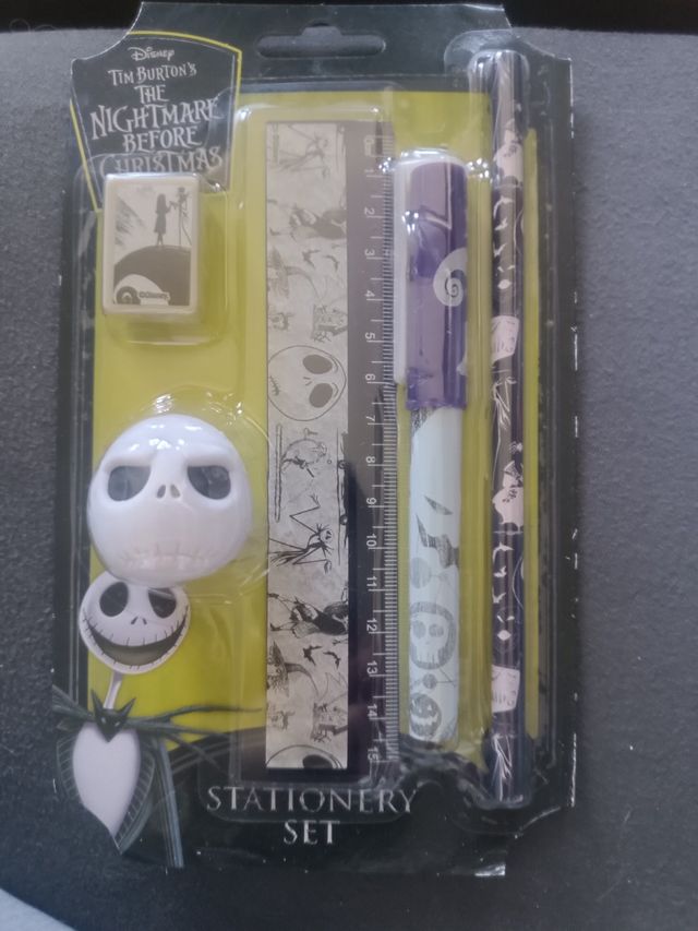Set Papelería Pesadilla Antes Navidad