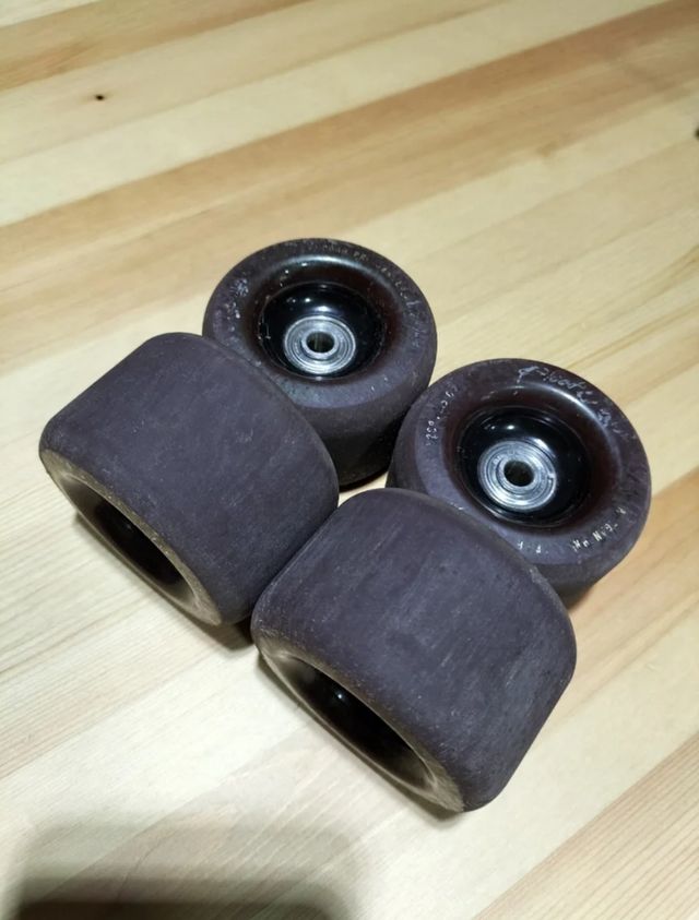 Ruedas longboard Blood Orange + Rodamientos Biltin