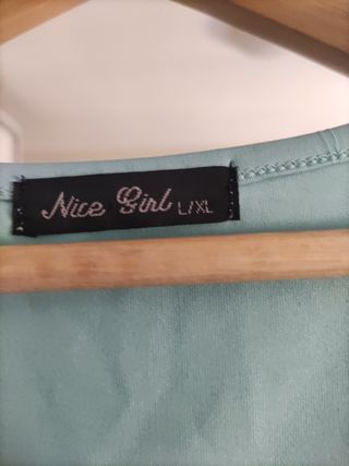 Camiseta tirantes Nice Girl talla L