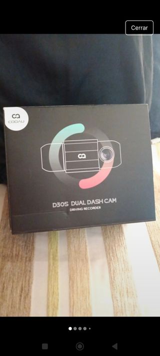 dash cam -Cámara salpicadero Cooau D305 Dual