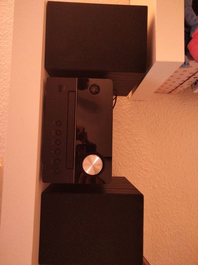 Equipo música 2.1 negro