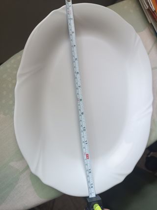 Piatto portata Tognana bianco