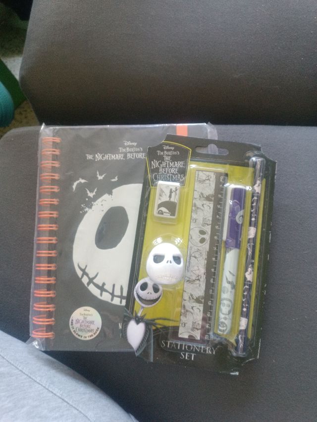 Pack Papeleria Pesadilla Antes Navidad
