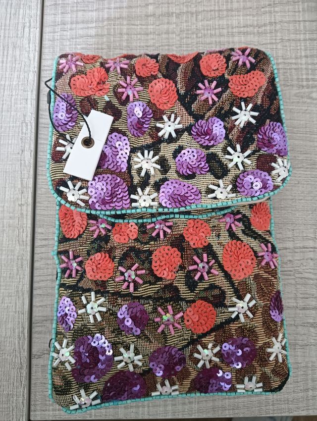 Bolso bandolera multicolor