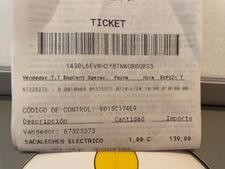 Sacaleches Medela Solo Eléctrico