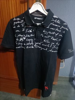Polo desigual hombre M