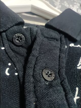 Polo desigual hombre M
