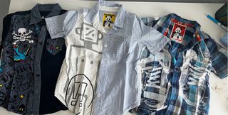 Camisas Desigual Niño de manga corta