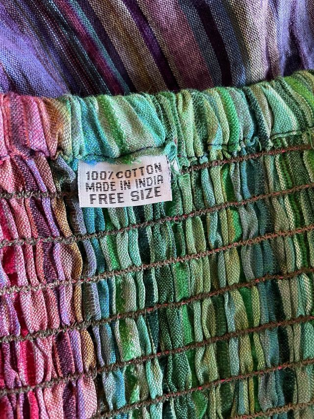 Gonna lunga multicolor tg. unica