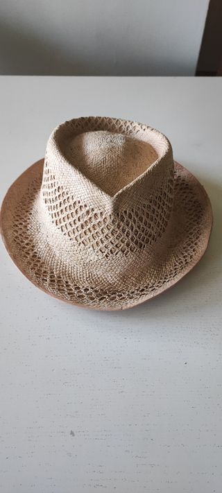 Cappello Paglia Panama Beige